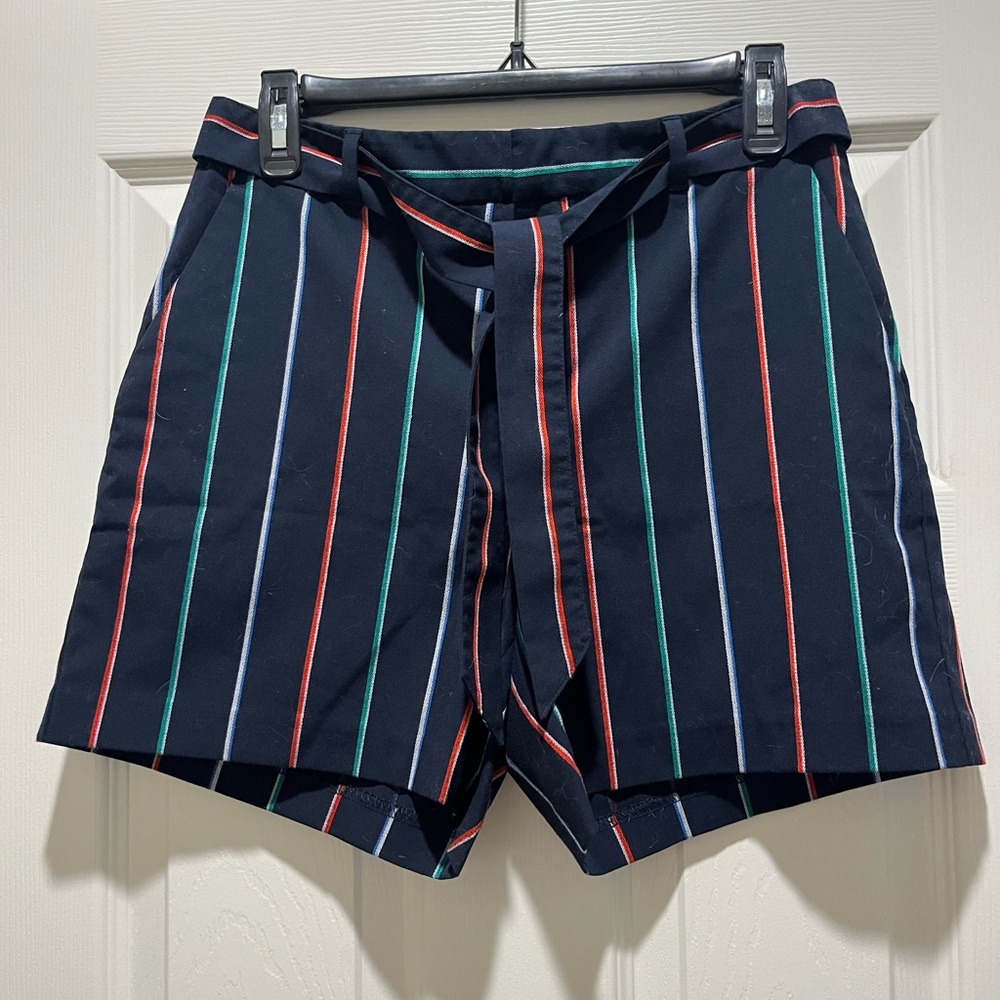 Banana republic Navy blue striped size 2 shorts